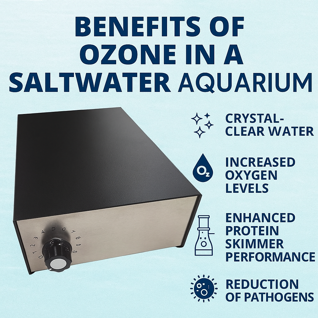 The Benefits of Using Ozone in a Saltwater Aquarium