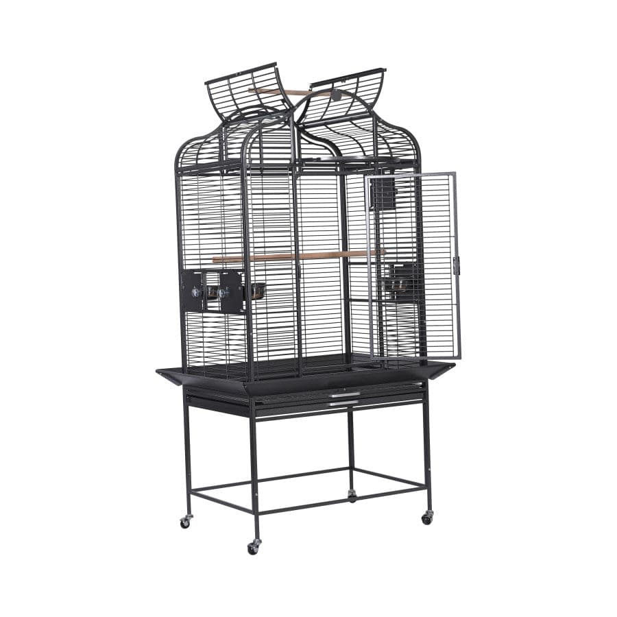 A & E Cages Majestic Parrot Cage Black - Medium - The Pet Source