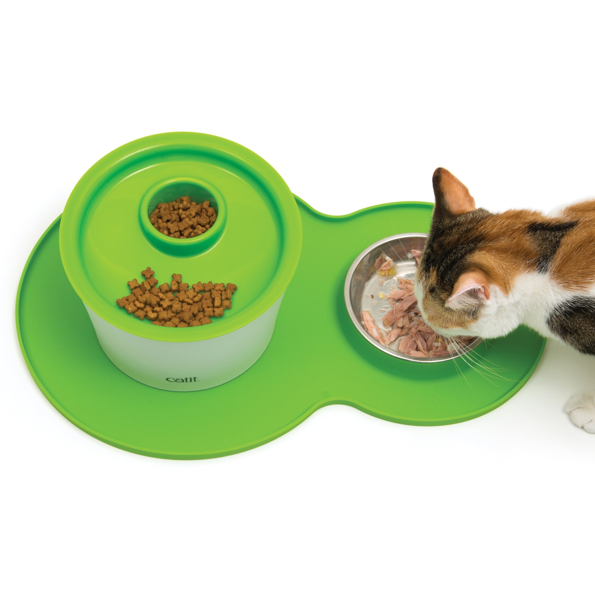 Catit Peanut Placemat Medium - Green