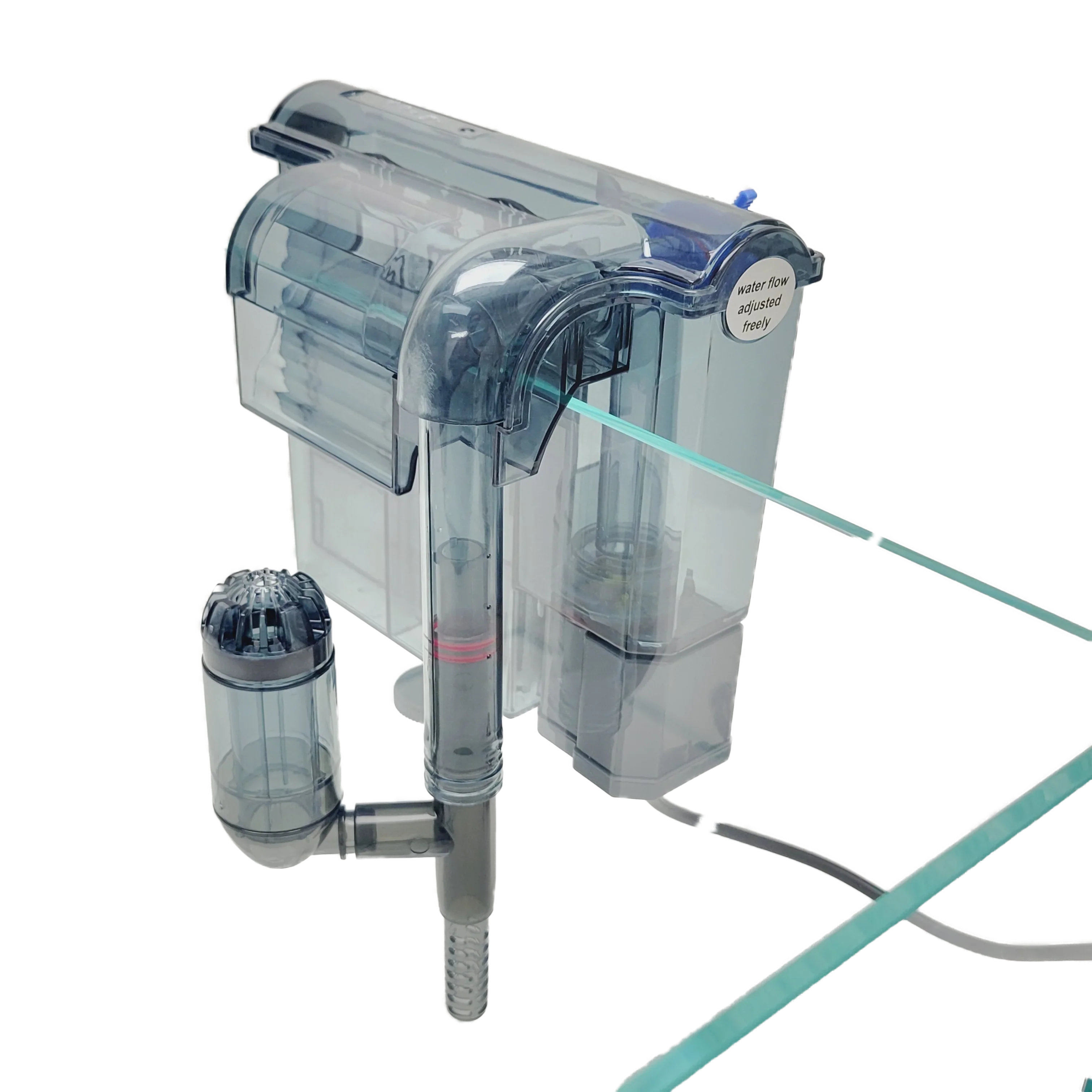 Lifegard Aquatics HOF-10 Slim Design Hang on Filter for aquariums up to 10 gallons
