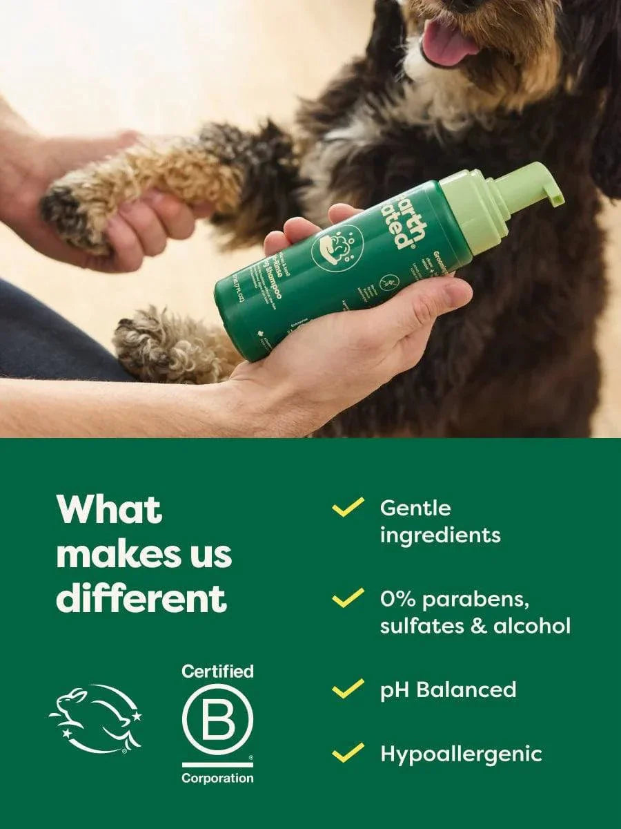 earth rated No-Rinse Dog Shampoo - 7oz - The Pet Source