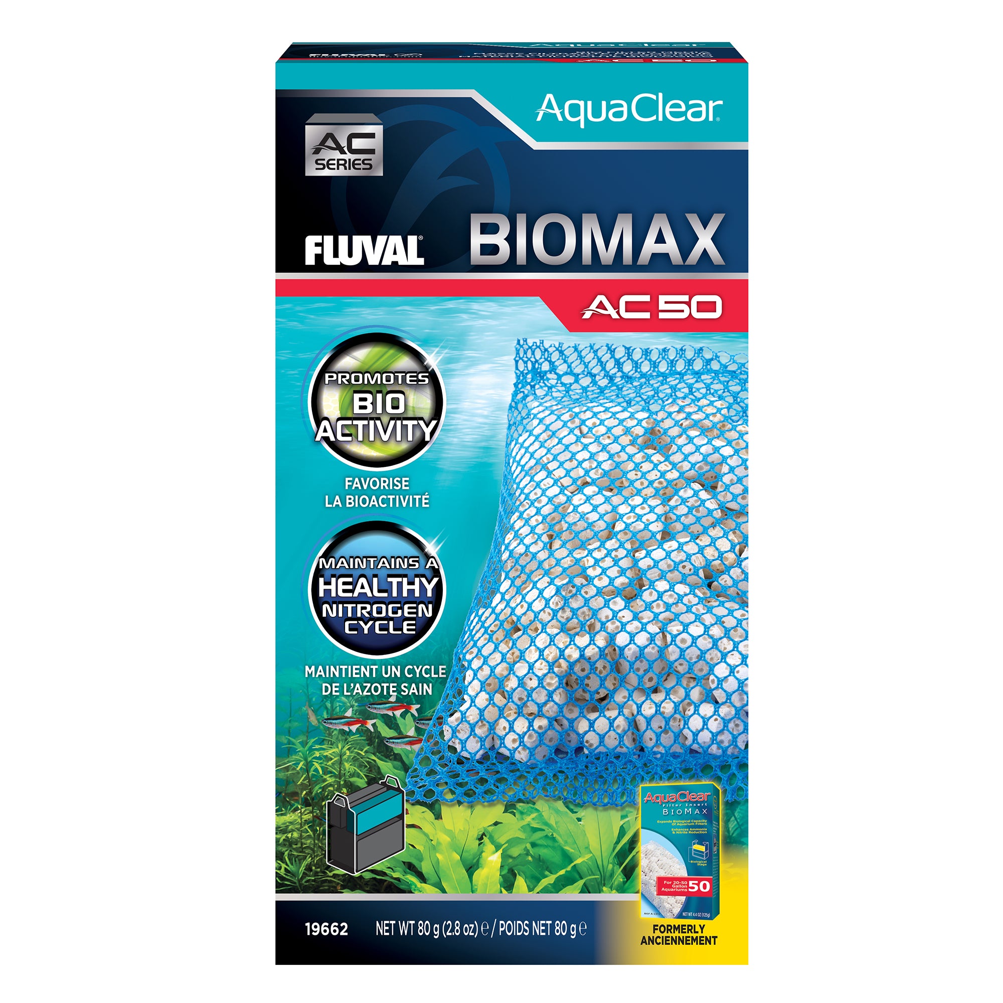 Fluval AquaClear BIOMAX Filter Media - AC50
