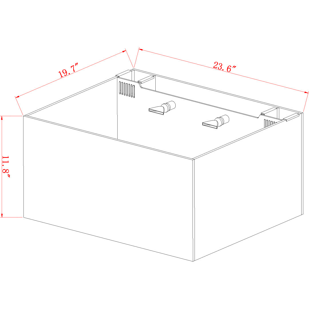 Innovative Marine NUVO Fusion - 25 AIO Lagoon Aquarium - Desktop Starter Kit
