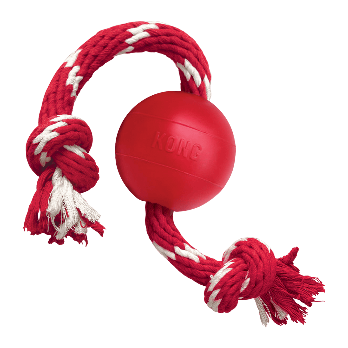 Kong Ball With Rope - The Pet Source