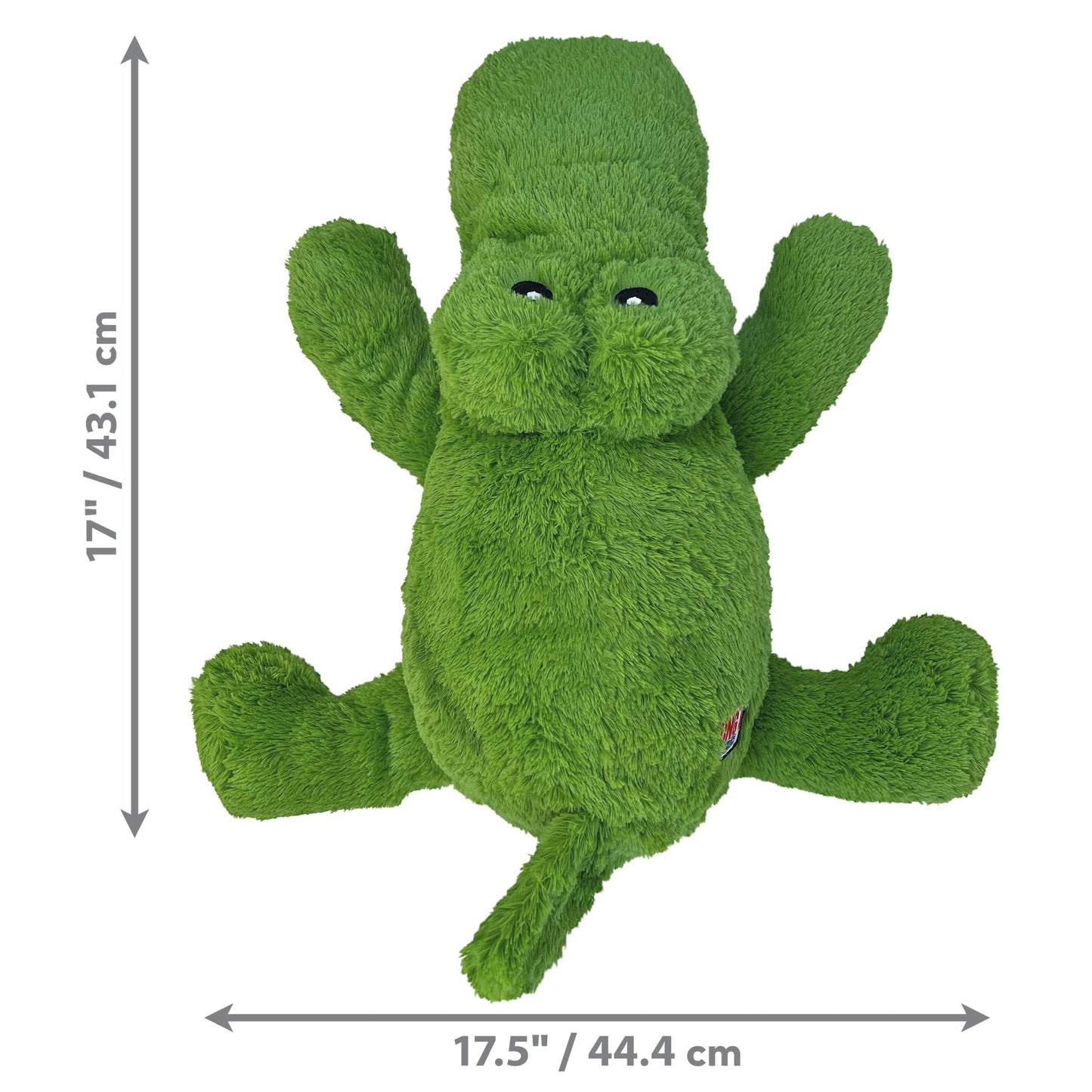 Kong Cozie Ali Alligator - Extra Large - The Pet Source