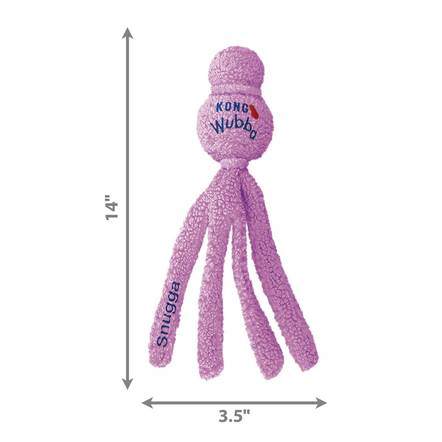 Kong Snugga Wubba - Assorted Colors - Large - The Pet Source