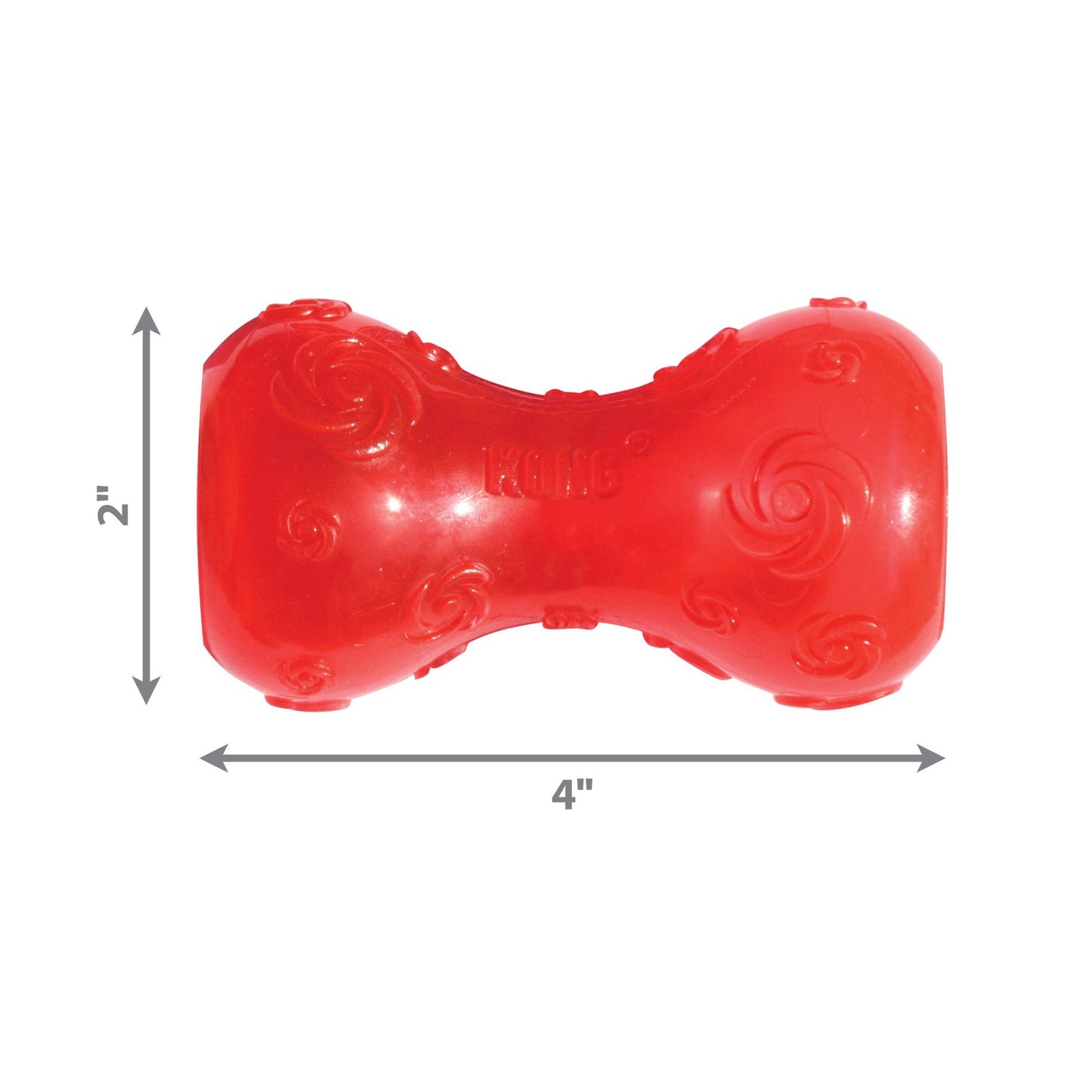 Kong Squeezz Dumbbell - Assorted Colors - Small - The Pet Source