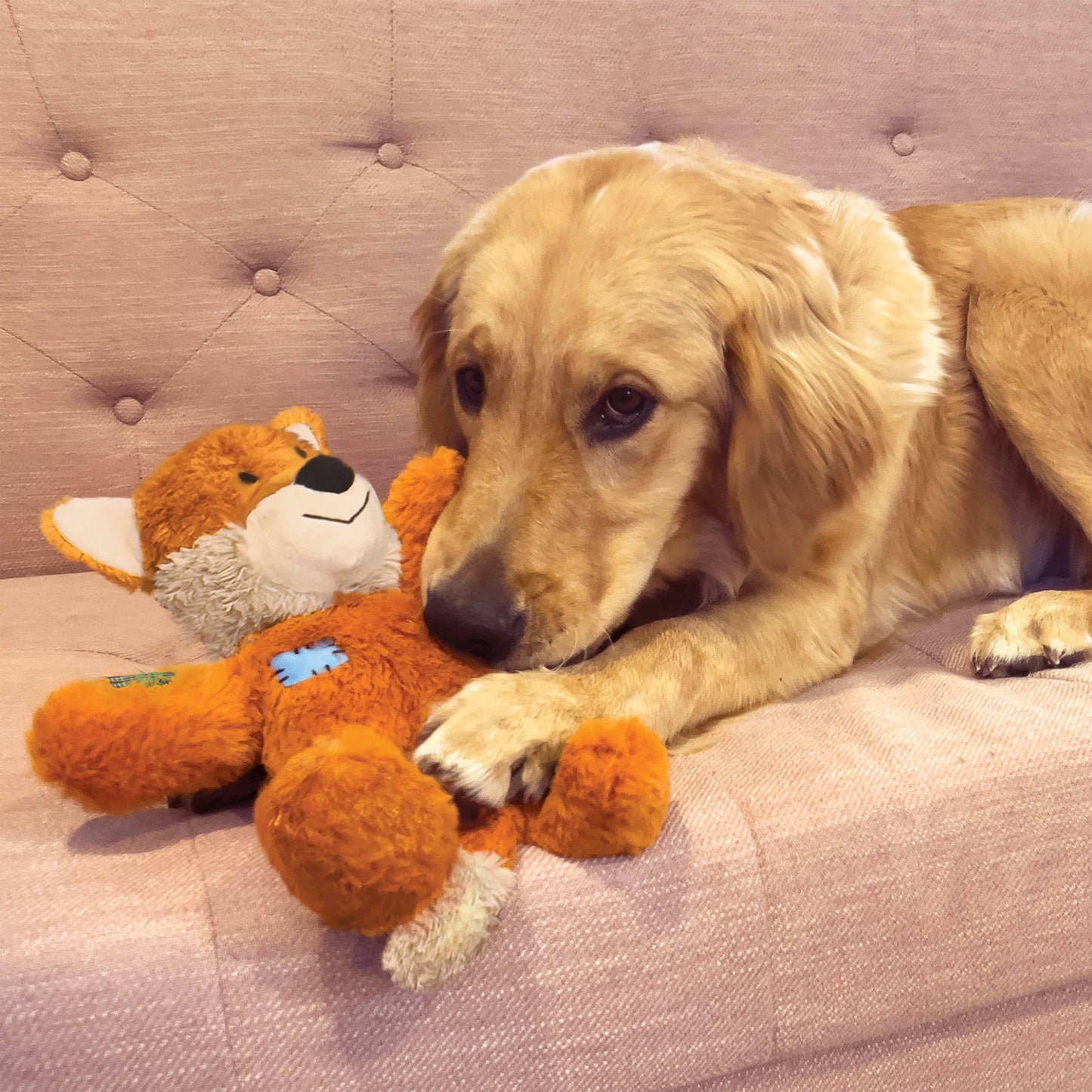 Kong Wild Knots Fox - Medium/Large - The Pet Source