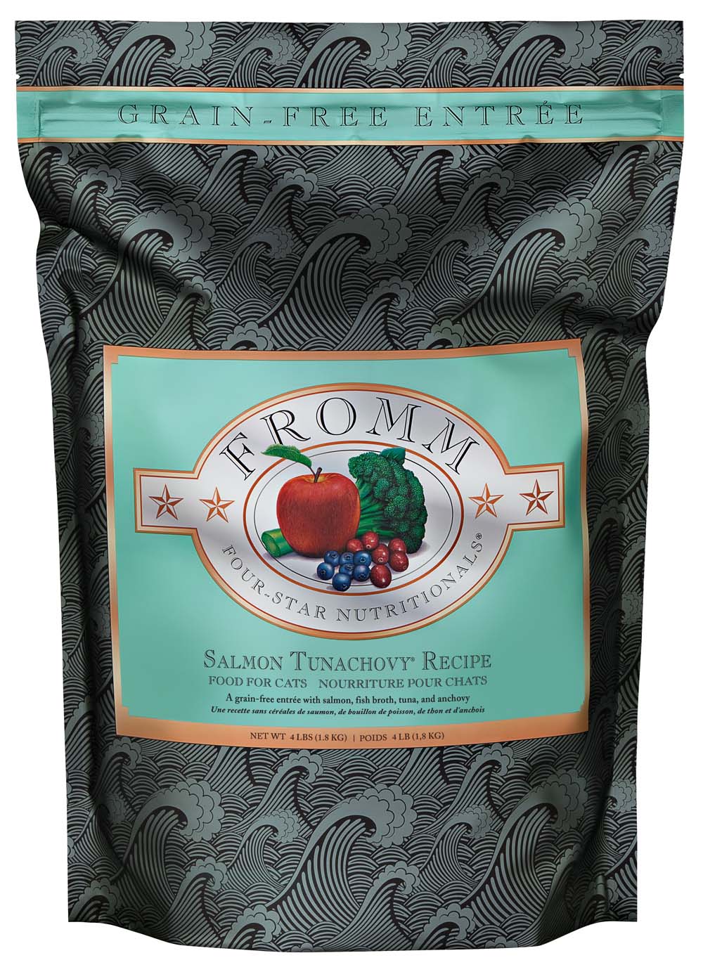 Fromm Salmon Tunachovy Recipe Dry Cat Food - 1.8kg