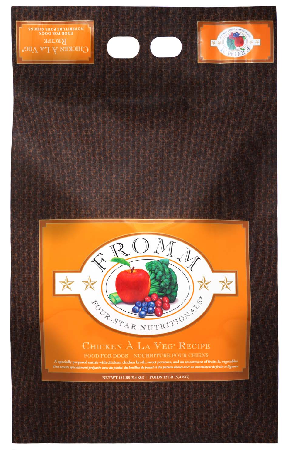 Fromm Four Star Nutritionals Chicken À La Veg Recipe Dry Dog Food - 5.4kg