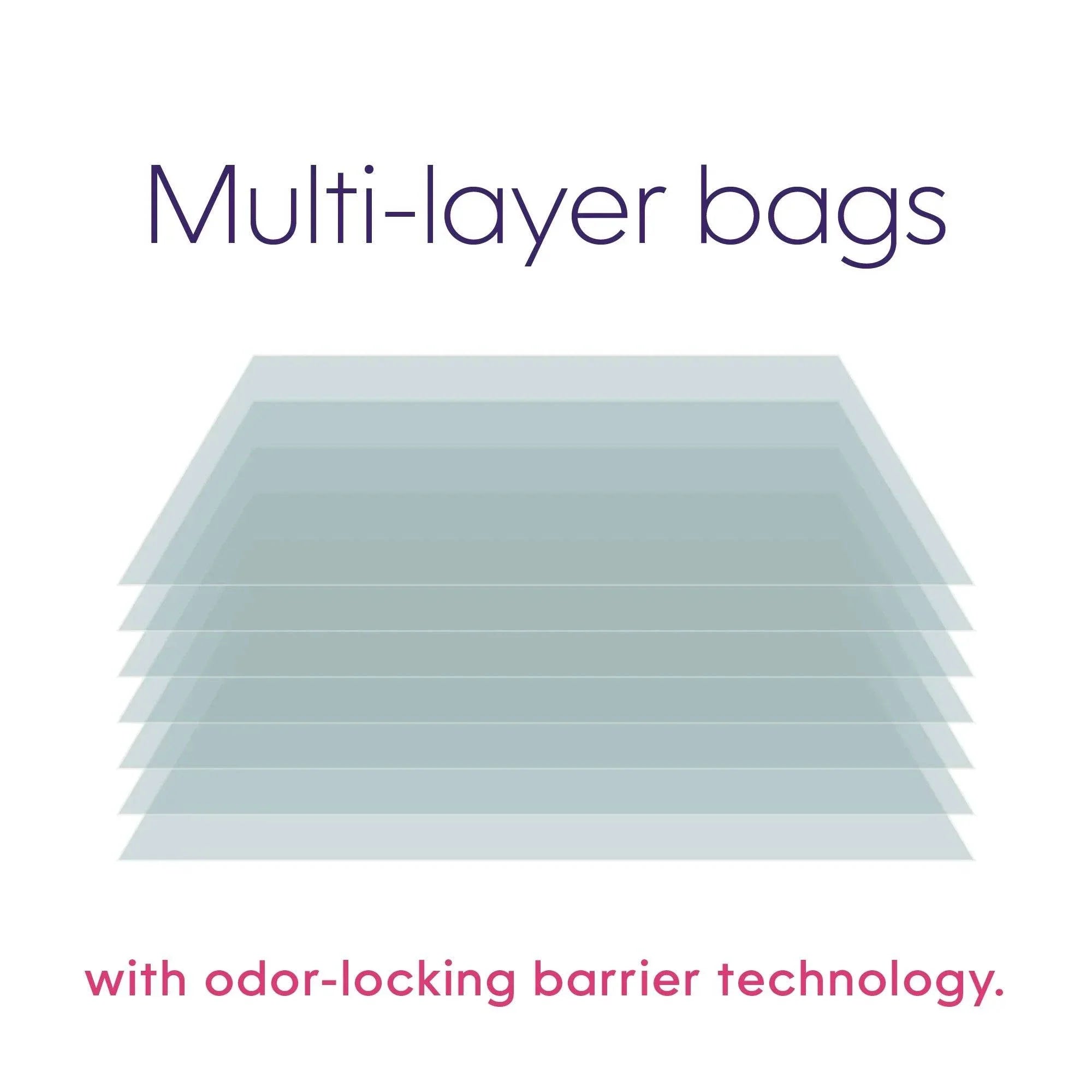 Litter Genie Plus Cat Litter Pail Disposal System Refill Jumbo - 2 pack - The Pet Source