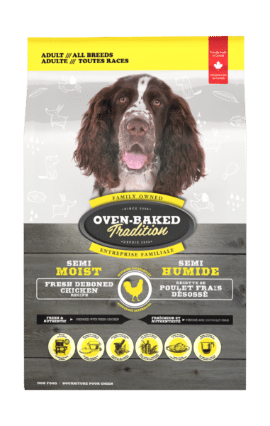Oven Baked Tradition Semi-Moist Dog Food For Large Breed Chicken Adult - 5lb - The Pet Source