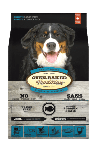 Oven Baked Tradition Dog Food For Large Breed Fish Adult - 25lb - The Pet Source