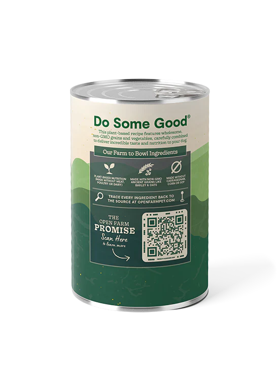 Open Farm Kind Earth Plant Pâté with Ancient Grains Wet Dog Food - 12.5oz