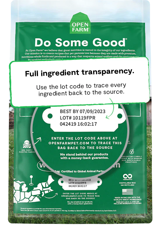 Open Farm Homestead Turkey & Chicken Dry Cat Food - 8lb