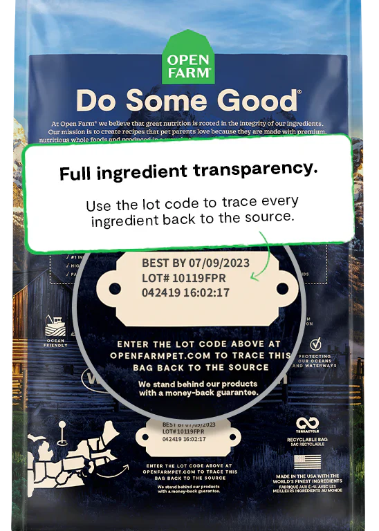 Open Farm Wild Ocean Grain Free RawMix Dry Cat Food - 8lb