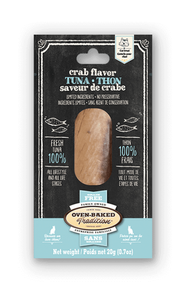Oven Baked Tradition Tuna And Crab Flavour Fillet Treats Cat - 20g - The Pet Source