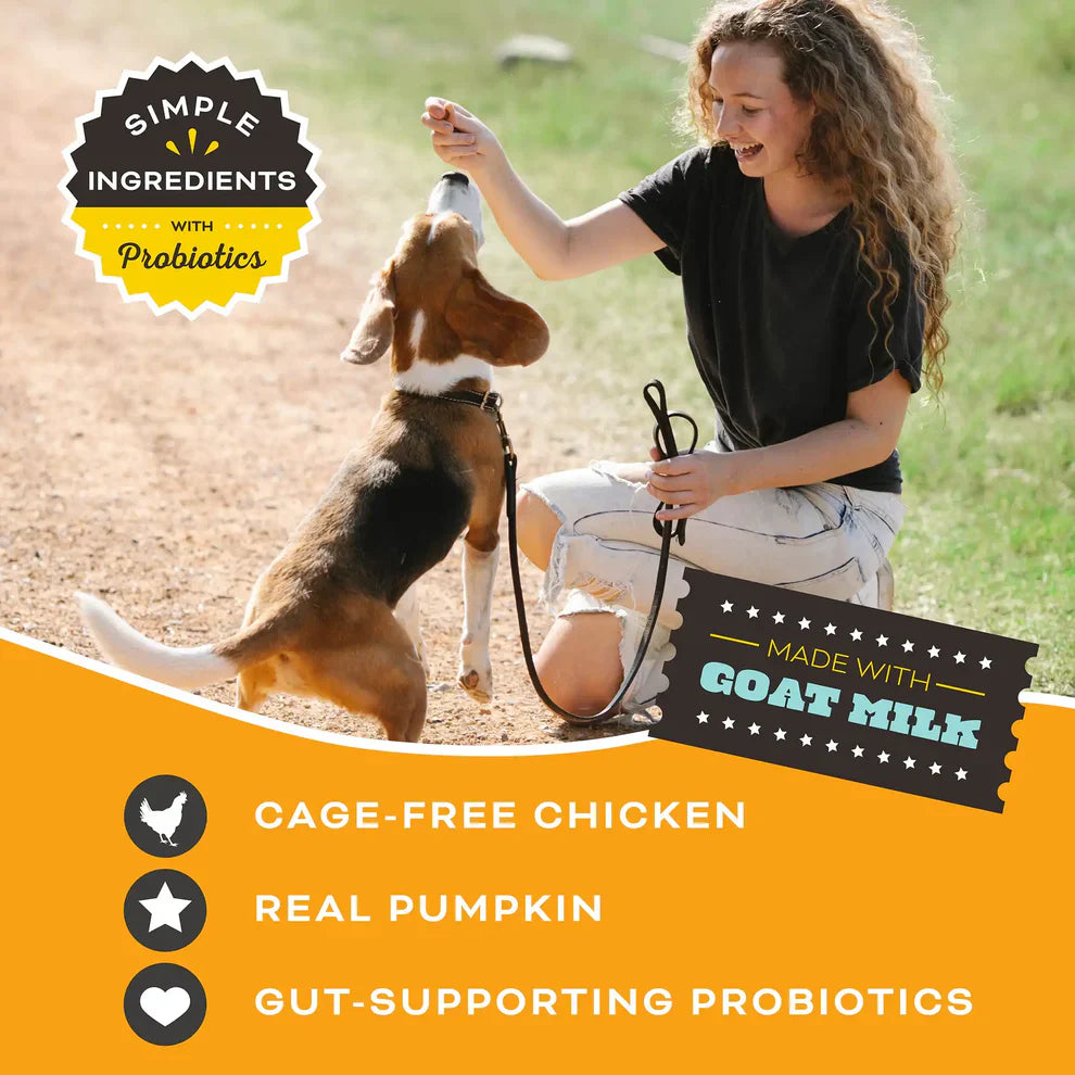 Primal Freeze Dried Raw Dog Treats Pumpkin for My Pumpkin Chicken, Pumpkin & Goat Milk - 2oz