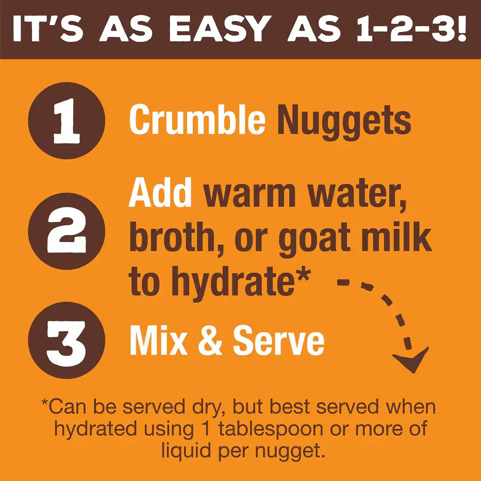 Primal Freeze Dried Raw Nuggets Dog Food Beef Recipe - 14oz