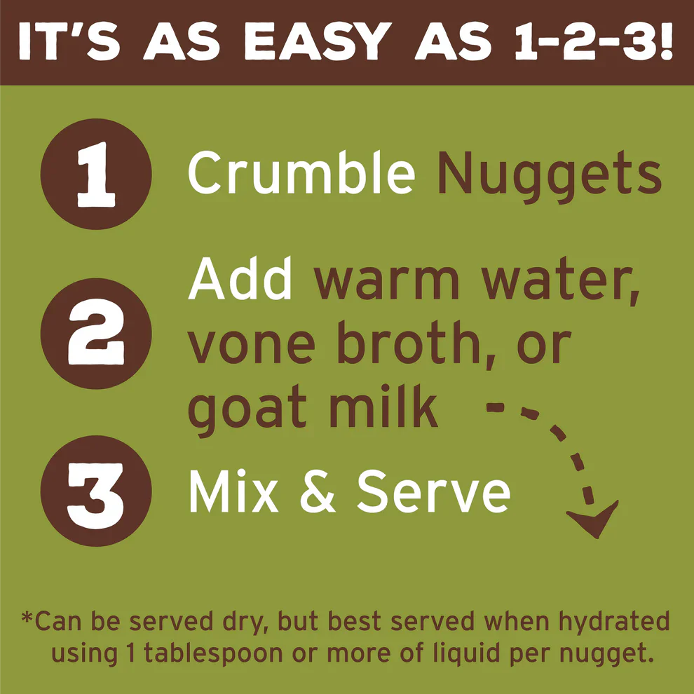 Primal Freeze Dried Raw Nuggets Dog Food Lamb Recipe - 14oz