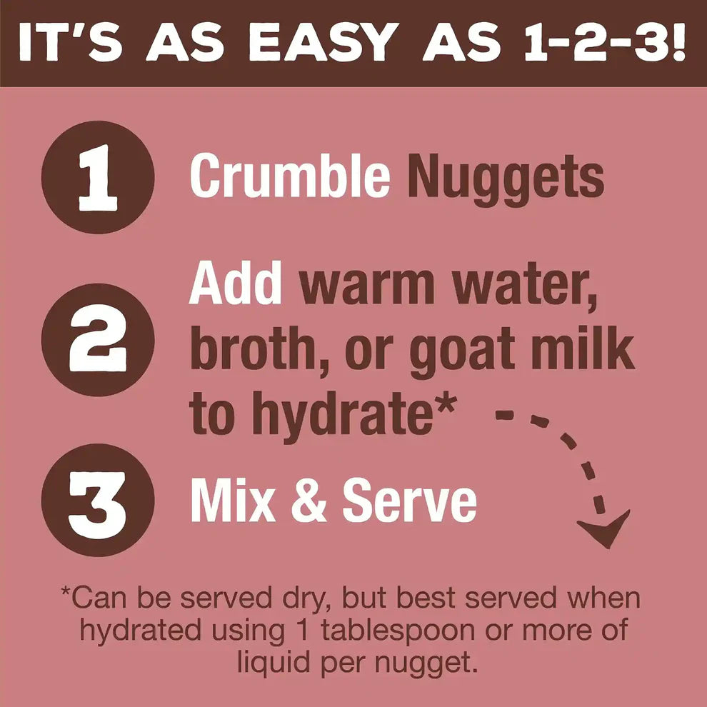 Primal Freeze Dried Raw Nuggets Dog Food Turkey & Sardine Recipe - 5.5oz