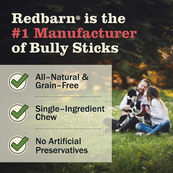 Redbarn Bully Stick Dog - 5in - 1pc