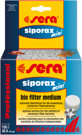 Sera Siporax Mini Professional Bio Filter Media - 130g
