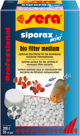 Sera Siporax Mini Professional Bio Filter Media - 270g