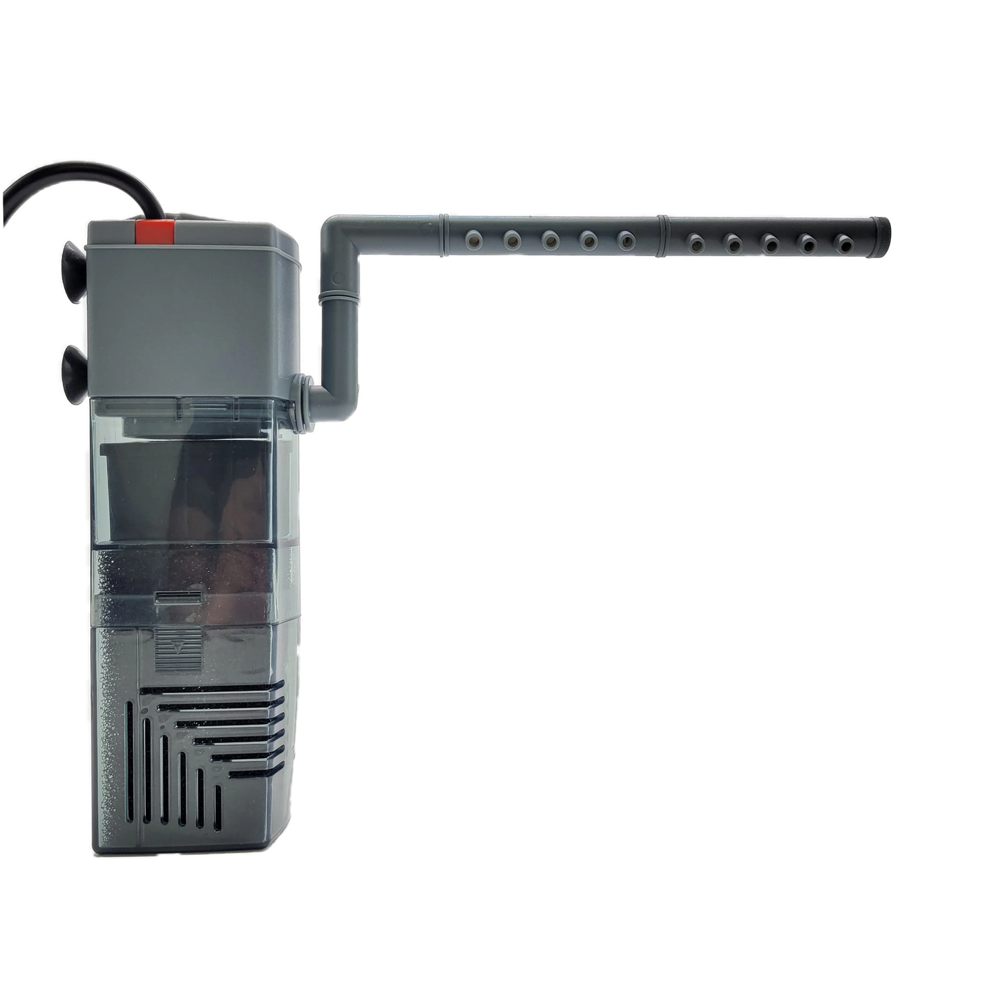 Lifegard Aquatics 3-in-1 Nano Aquarium Internal Filter with 92 GPH Pump & Activated Carbon Media