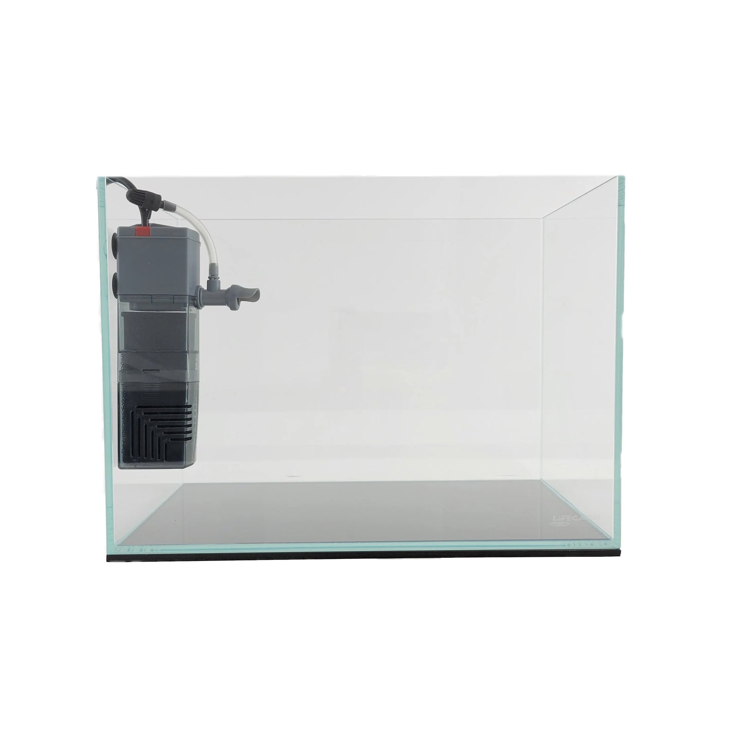 Lifegard Aquatics 3-in-1 Nano Aquarium Internal Filter with 92 GPH Pump & Activated Carbon Media