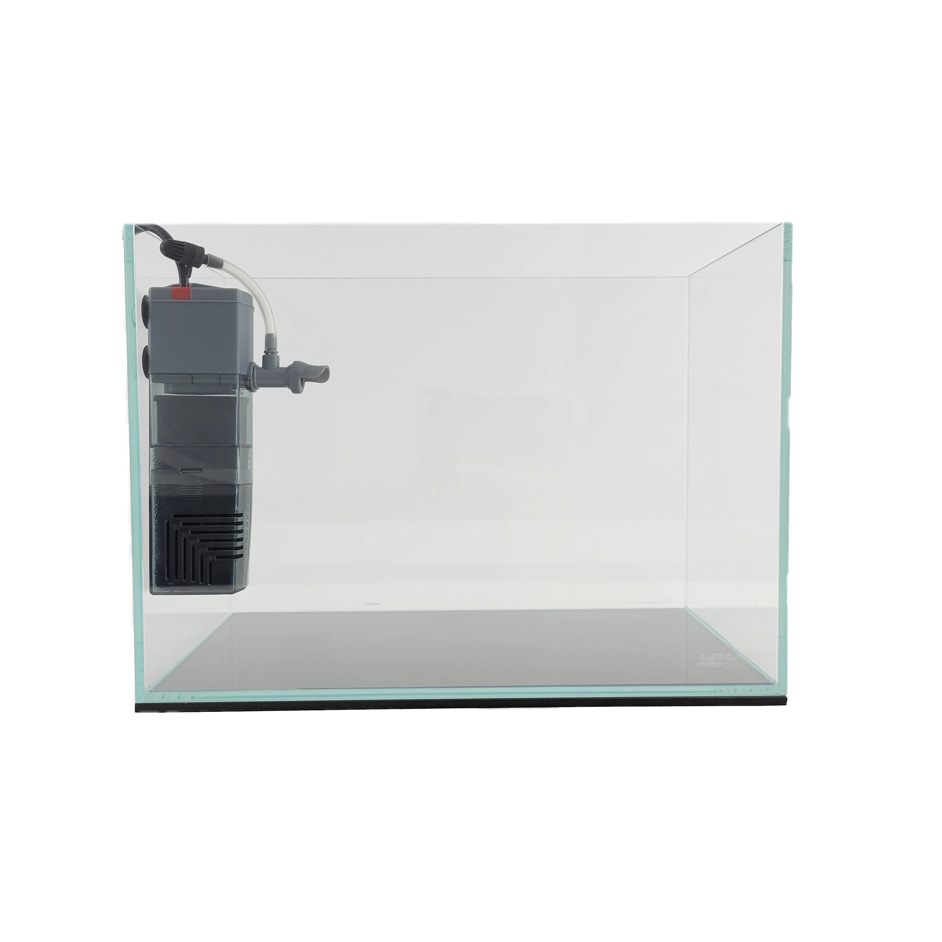 Lifegard Aquatics 3-in-1 Nano Aquarium Internal Filter with 92 GPH Pump & Activated Carbon Media