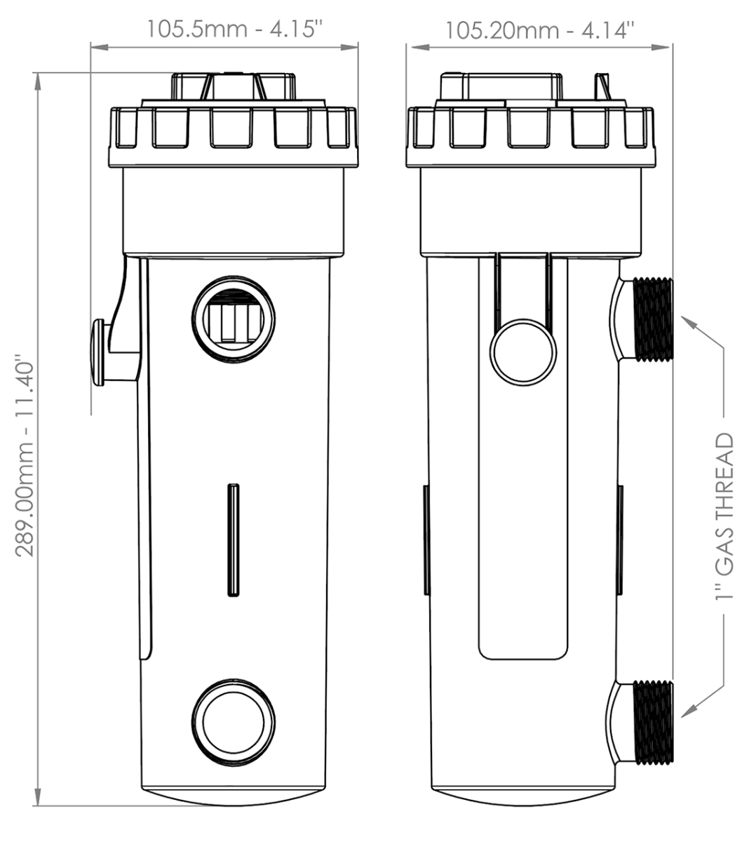 Sicce UV-C Clarifier UV Sterilizer - 7W