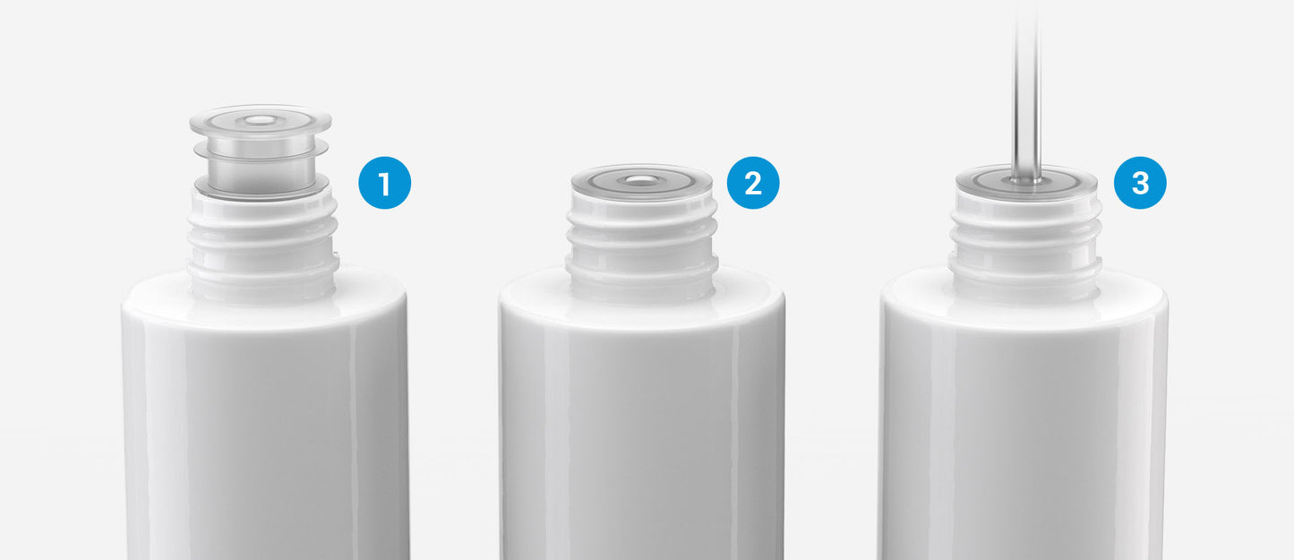 Seachem Bottle Adapters - Medium - 6 Pack