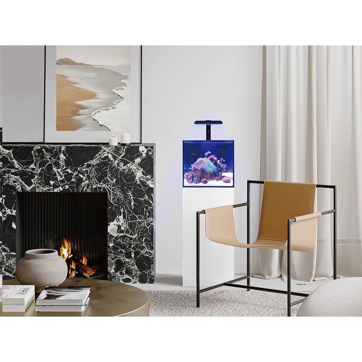 Maxspect Dice AIO 12 Gallon Nano Cube Aquarium with MJ-L165 LED