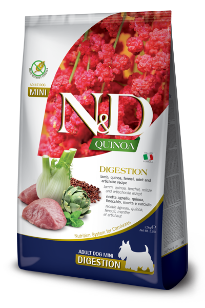 Farmina N&D Quinoa Functional Digestion Lamb Mini Dog Food - 5.5lb