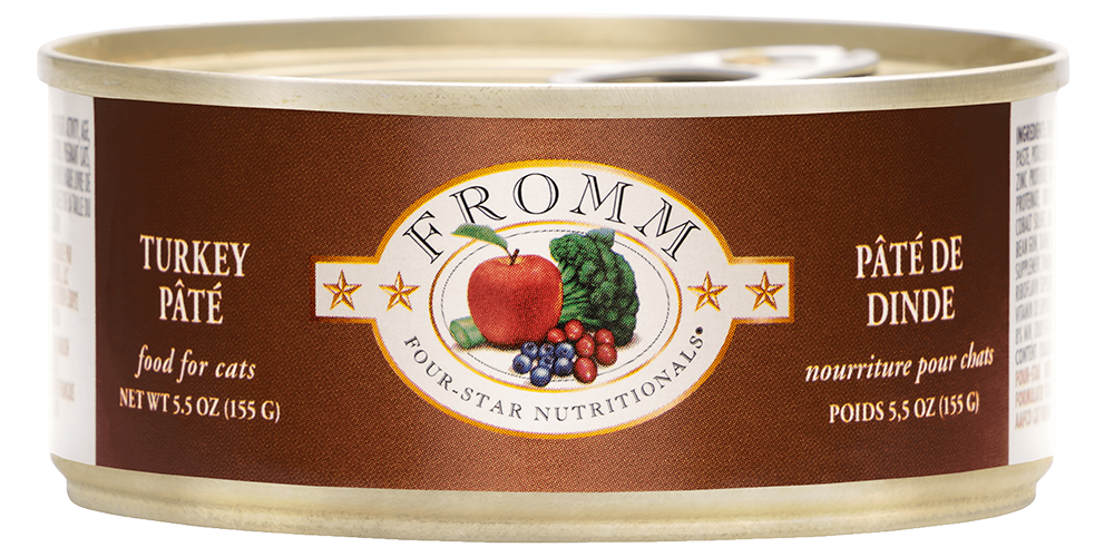 Fromm Four Star Turkey Pâté Wet Cat Food - 155g