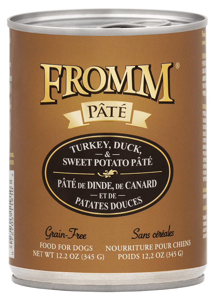 Fromm Turkey, Duck, & Sweet Potato Pâté Wet Dog Food - 12.2oz