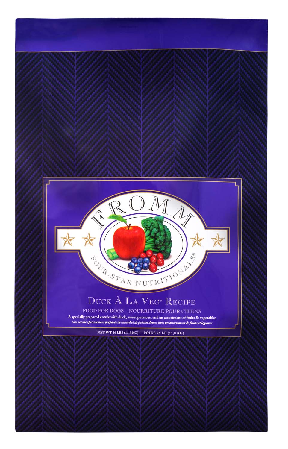 Fromm Four Star Nutritionals Duck À La Veg Recipe Dry Dog Food - 11.8kg