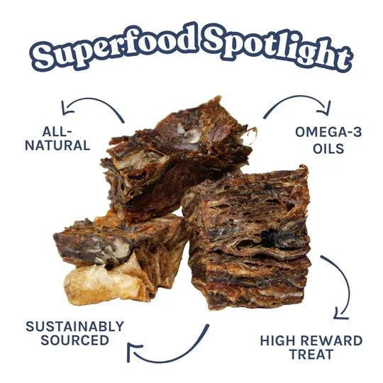 Healthybud All Natural Cod Skin Cubes Dog & Cat Treats - 150g - The Pet Source