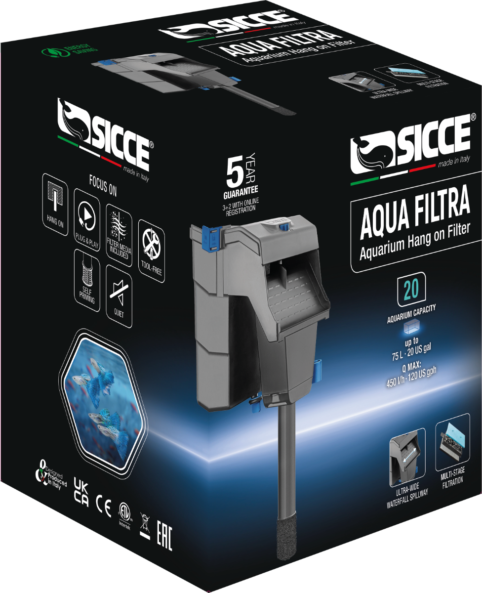 Sicce Aqua Filtra Power Filter - 20