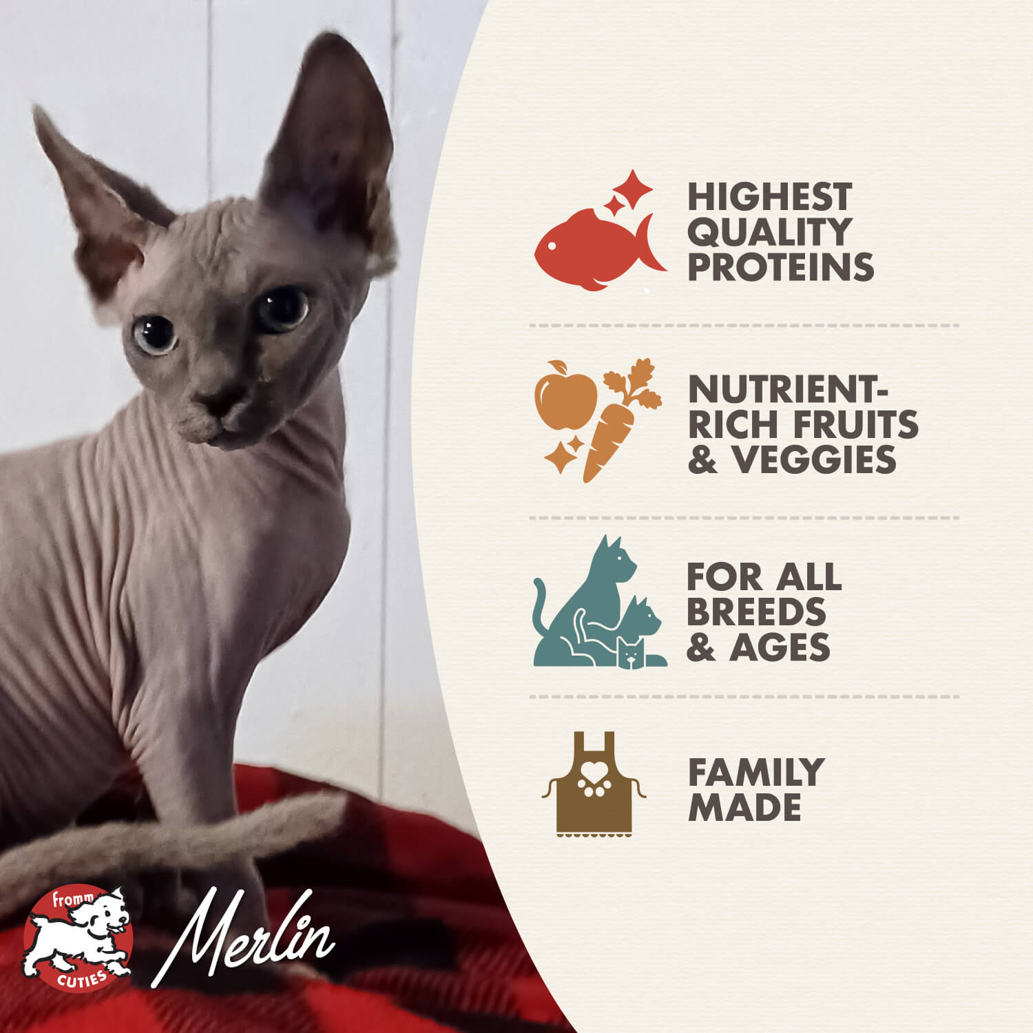 Fromm Trout & Whitefish Recipe Dry Cat Food - 4.54kg