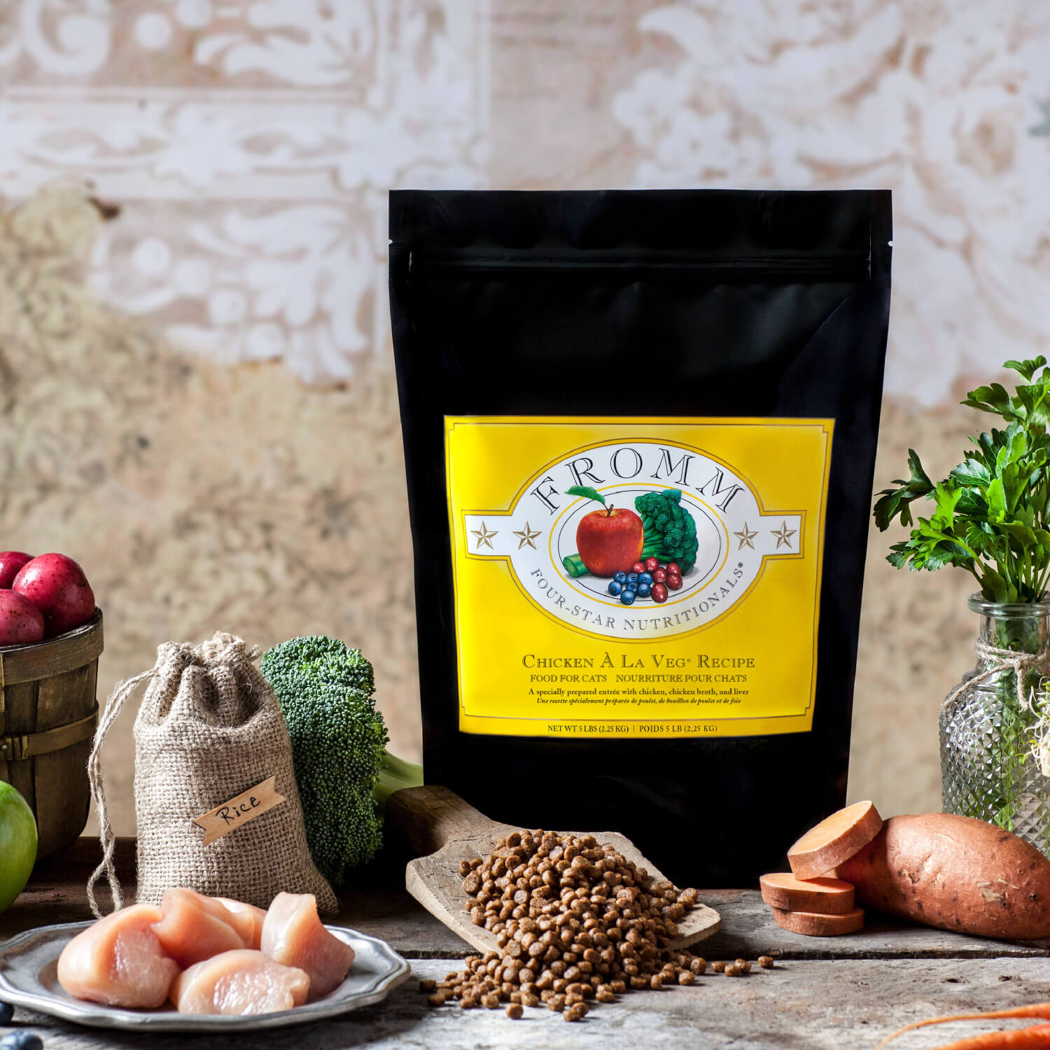 Fromm Chicken À La Veg Recipe Dry Cat Food - 1.8kg