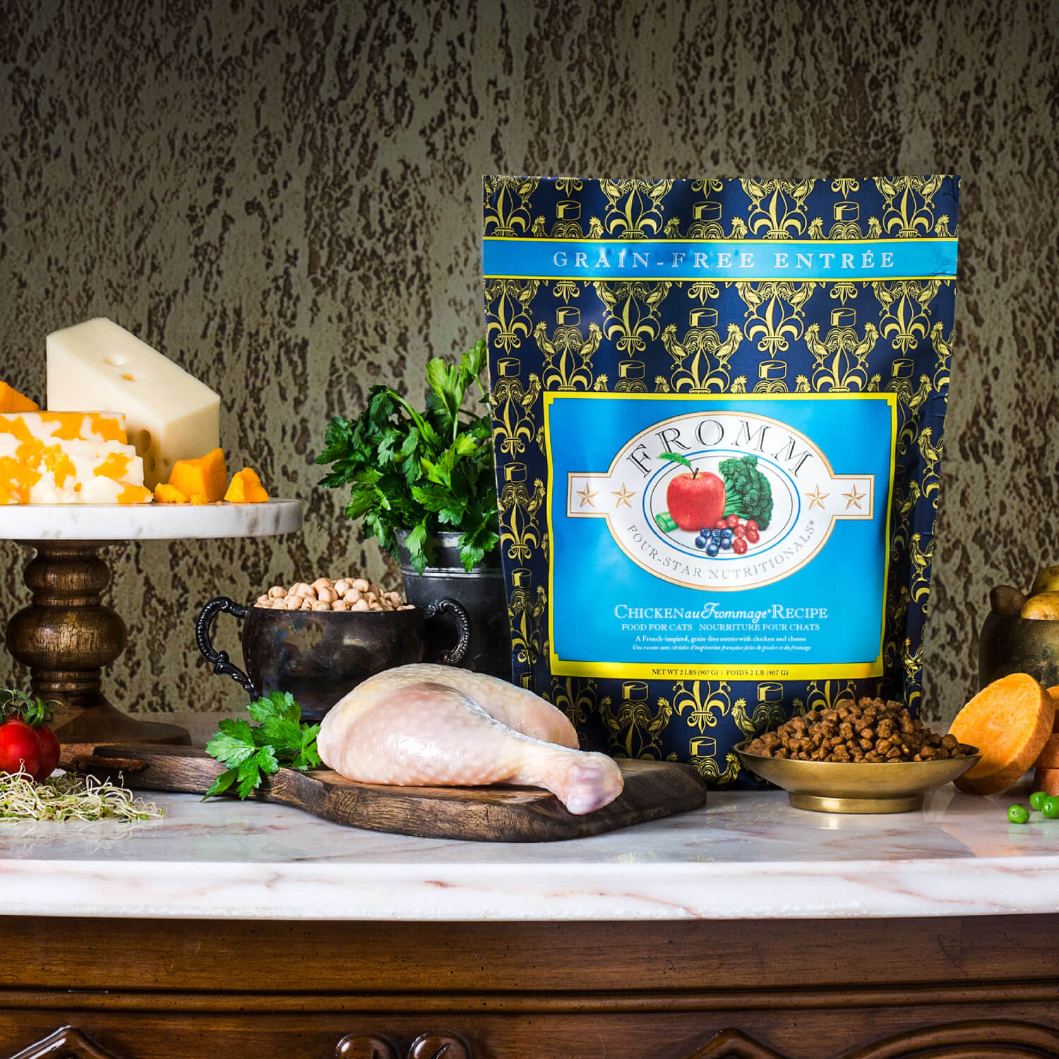 Fromm Chicken au Frommage Recipe Dry Cat Food - 1.8kg