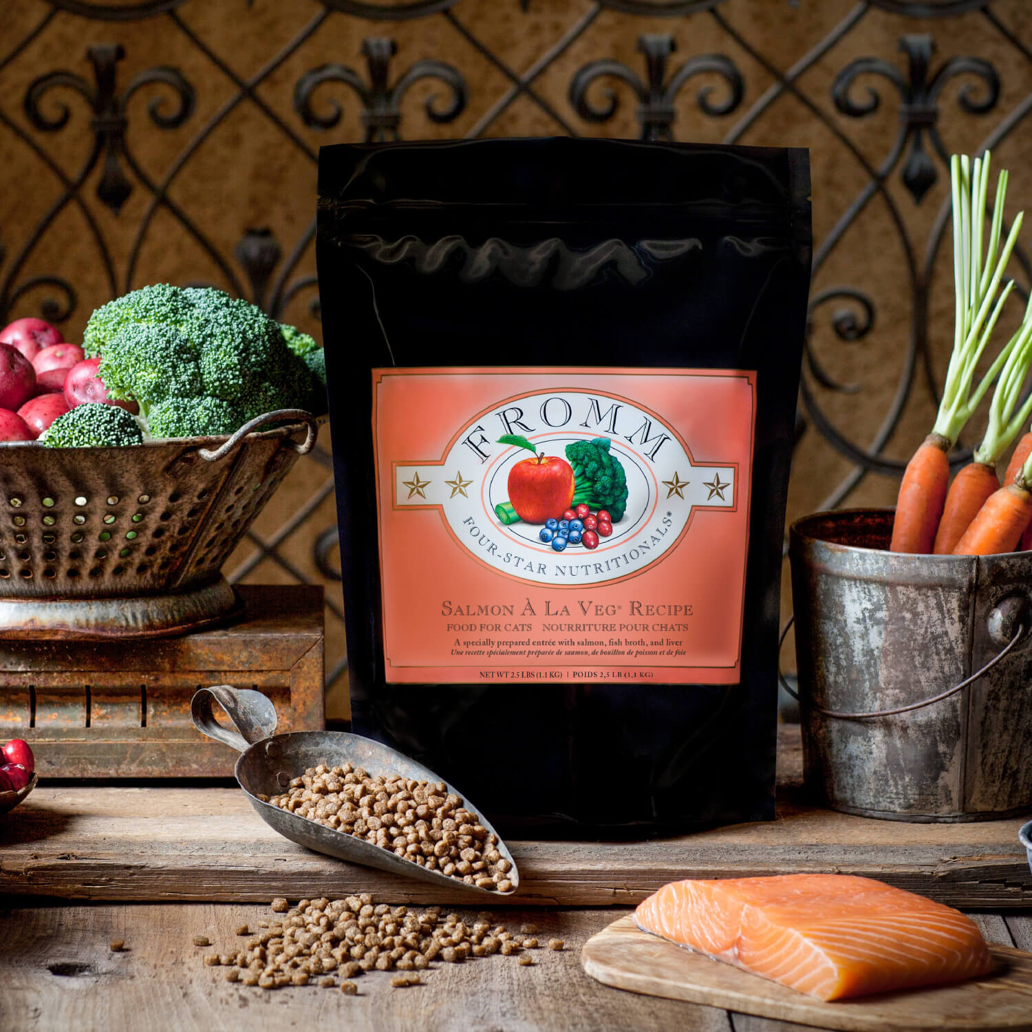 Fromm Salmon À La Veg Recipe Dry Cat Food - 4.54kg