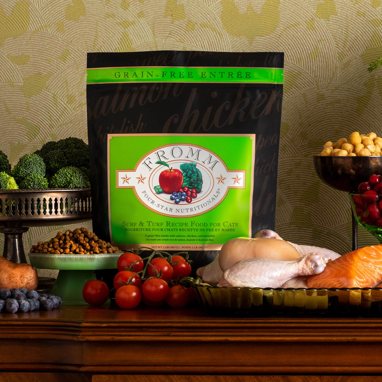 Fromm Surf & Turf Recipe Dry Cat Food - 4.54kg