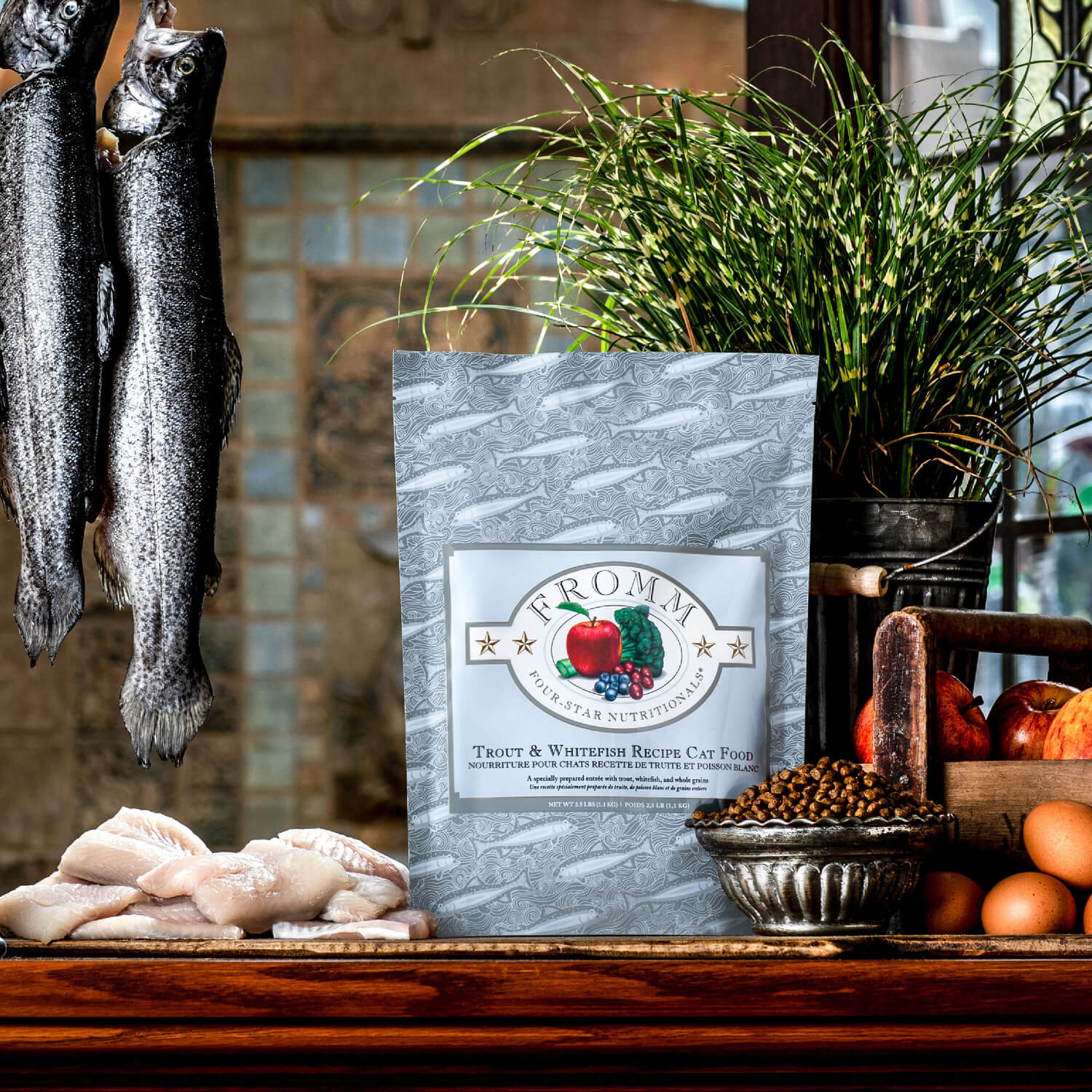 Fromm Trout & Whitefish Recipe Dry Cat Food - 1.8kg