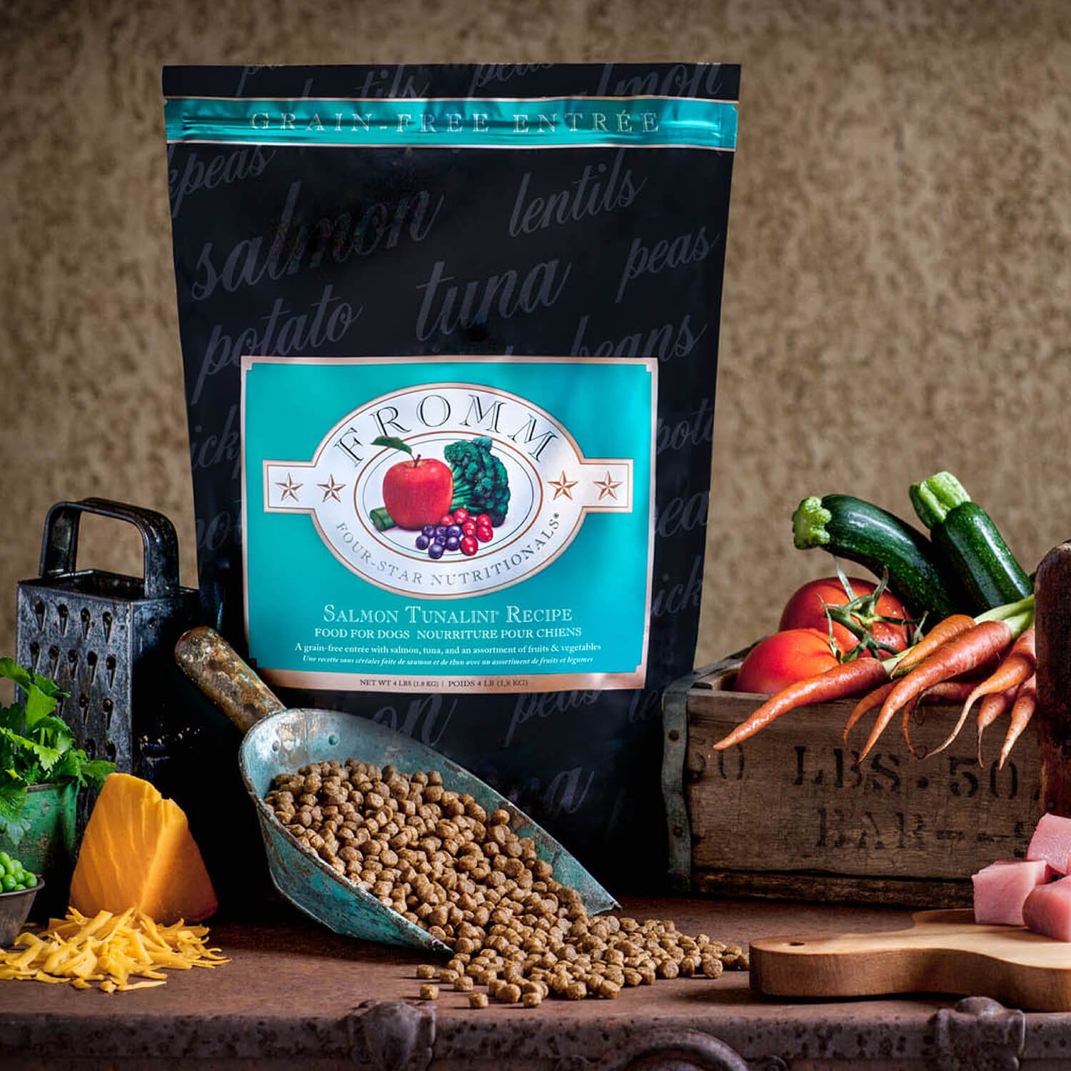 Fromm Four Star Nutritionals Salmon Tunalini Recipe Dry Dog Food - 1.8kg