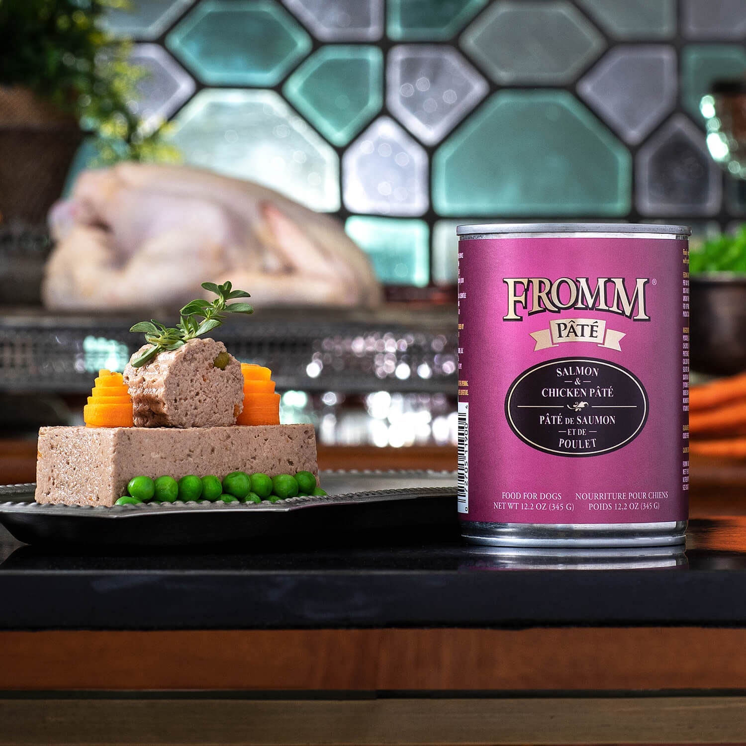 Fromm Salmon & Chicken Pâté Wet Dog Food - 12.2oz