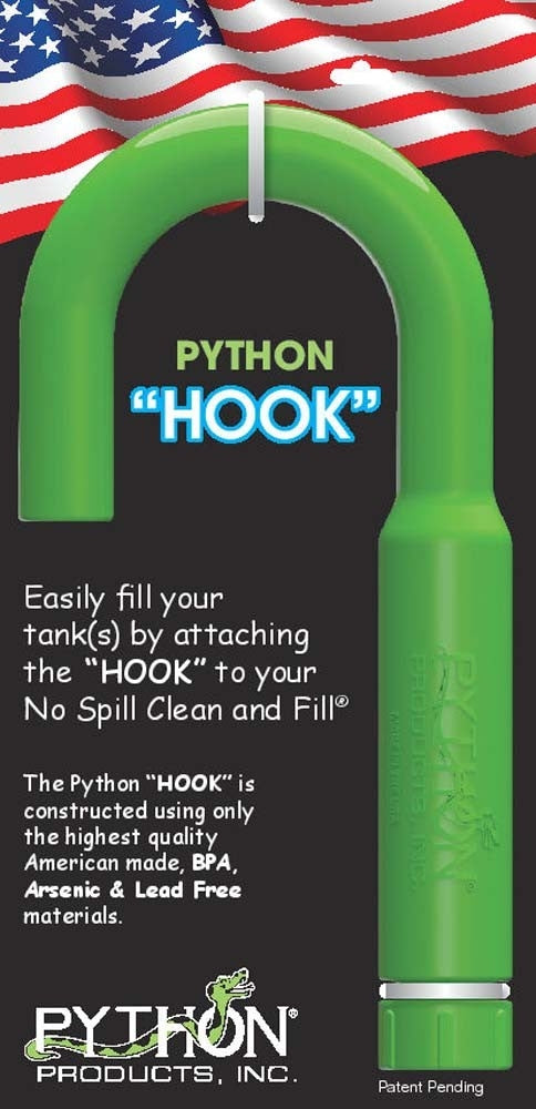 Python Hook For No Spill Clean & Fill –