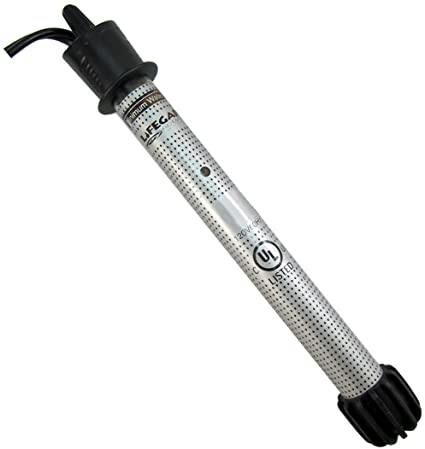 Lifegard Aquatics 50 Watt Adjustable Quartz Glass Aquarium Heater